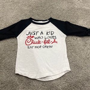 Toddler chick fil a shirt